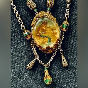 Artisan Mermaid Necklace OOAK